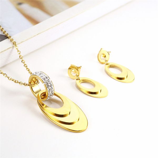 oufei stainless steel jewelry sets necklace set of earrings for women jewellery accessories charm earring female ng, Silver
oufei stainless steel jewelry sets necklace set of earrings for women jewellery accessories charm earring female ng, Silver