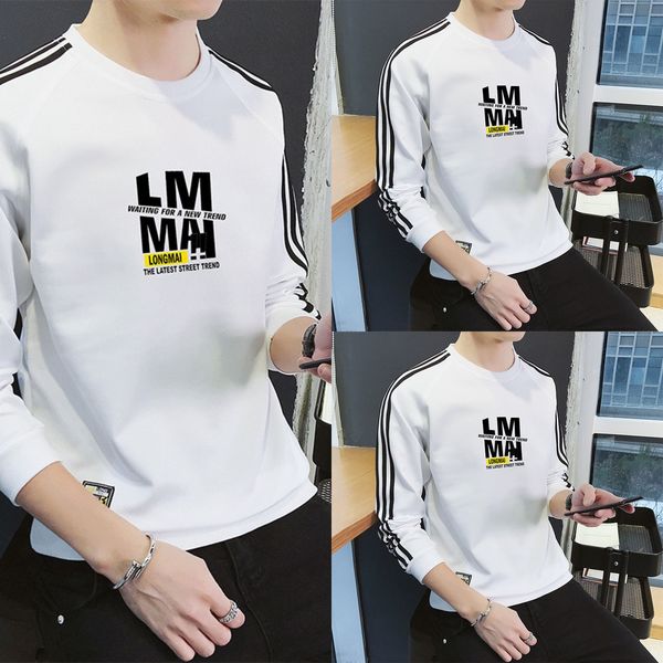 2020 new korean style men's spring casual long-sleeved men's trendy fashion student t-shirt sweatersweater sweater personality t-s, Black
2020 new korean style men's spring casual long-sleeved men's trendy fashion student t-shirt sweatersweater sweater personality t-s, Black