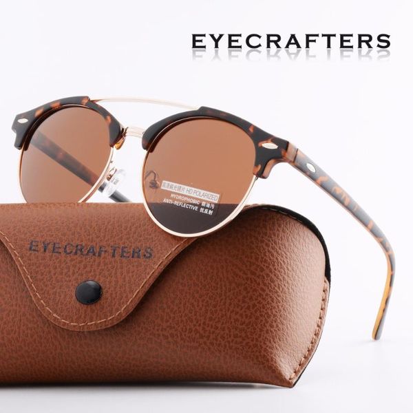 sunglasses tortoise brown retro vintage mens polarized womens brand design club round double bridge eyewear uv400, White;black
sunglasses tortoise brown retro vintage mens polarized womens brand design club round double bridge eyewear uv400, White;black