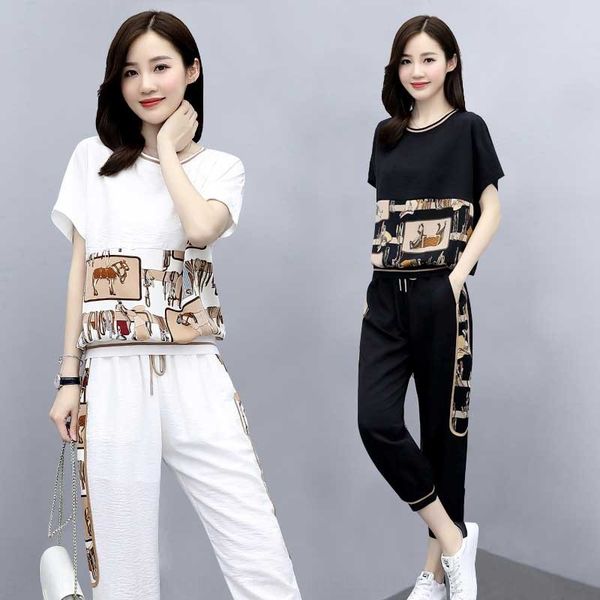fashion women's two-piece 2020 tight suit pants summer clothes women's aging and western style slimming casual leggings suit pants, Gray
fashion women's two-piece 2020 tight suit pants summer clothes women's aging and western style slimming casual leggings suit pants, Gray