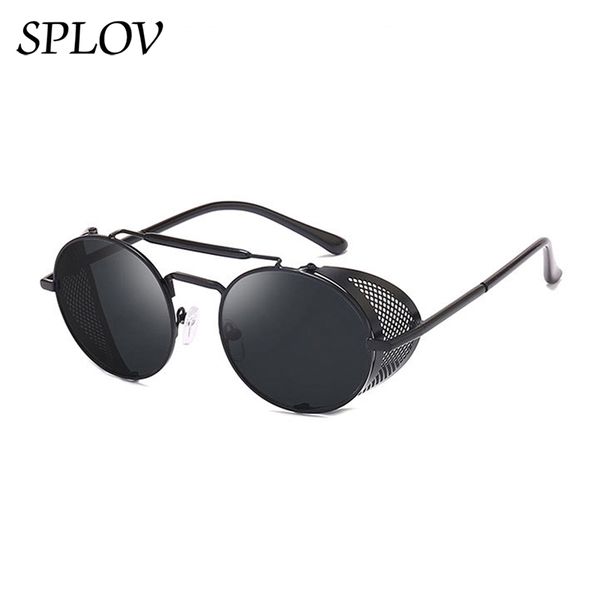 sunglasses steampunk retro round metal men women brand designer glasses shields shades uv400 eyewear, White;black
sunglasses steampunk retro round metal men women brand designer glasses shields shades uv400 eyewear, White;black
