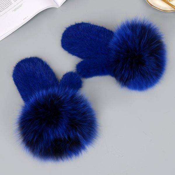 miara.l wholesale colorful mink gloves hand knitted mittens thickened warm winter fur gloves, Blue;gray
miara.l wholesale colorful mink gloves hand knitted mittens thickened warm winter fur gloves, Blue;gray