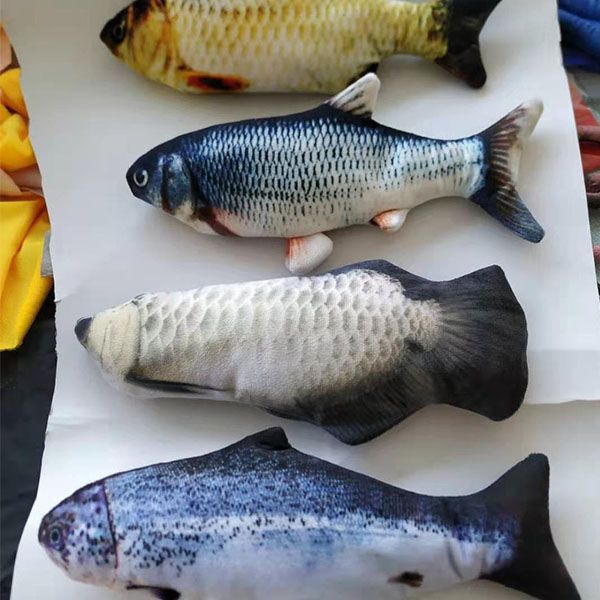 electric simulated fish plush toy various styles vibrate& make a sound pet cat playing toy ornament for xmas kid birthday gift
electric simulated fish plush toy various styles vibrate& make a sound pet cat playing toy ornament for xmas kid birthday gift