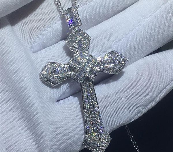 choucong fashion big cross pendants 5a cz gold filled 925 silver party wedding pendant with necklaces for women men88
choucong fashion big cross pendants 5a cz gold filled 925 silver party wedding pendant with necklaces for women men88
