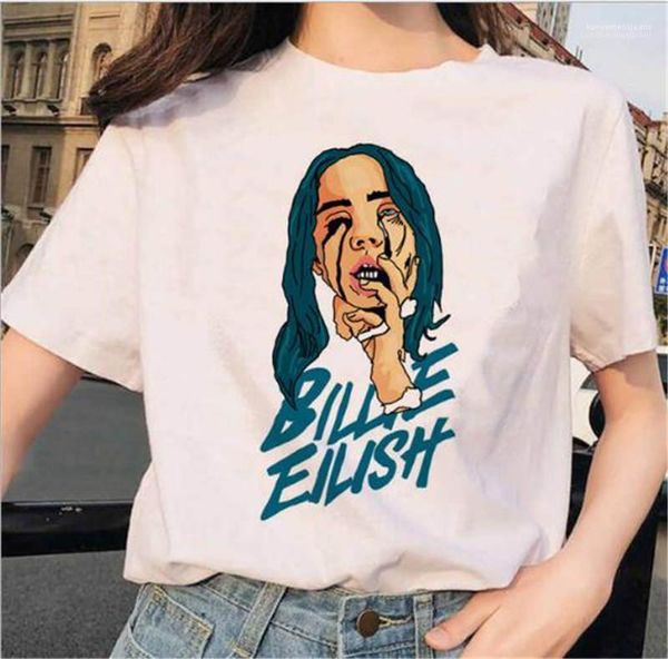 womens designer tshirts billie eilis short sleeve summer womens fashion ladies tees new arrival, White
womens designer tshirts billie eilis short sleeve summer womens fashion ladies tees new arrival, White