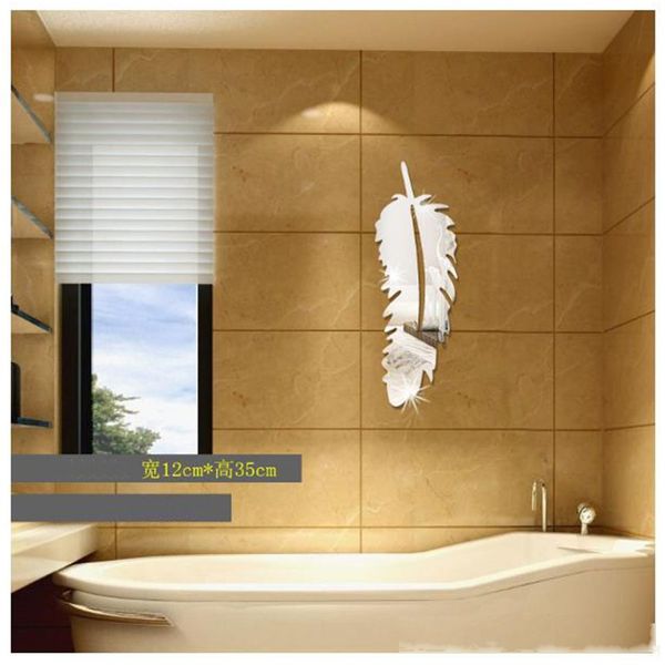 acrylic bathroom three - dimensional paste feathers monolithic decorative mirror 3d bedroom living room mirror wall stickers
acrylic bathroom three - dimensional paste feathers monolithic decorative mirror 3d bedroom living room mirror wall stickers
