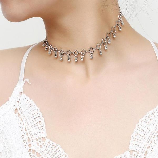 chokers bohemian style water drop pendant collar chain tassel necklace simple all-match necklaces unique design trendy female ornaments, Golden;silver
chokers bohemian style water drop pendant collar chain tassel necklace simple all-match necklaces unique design trendy female ornaments, Golden;silver