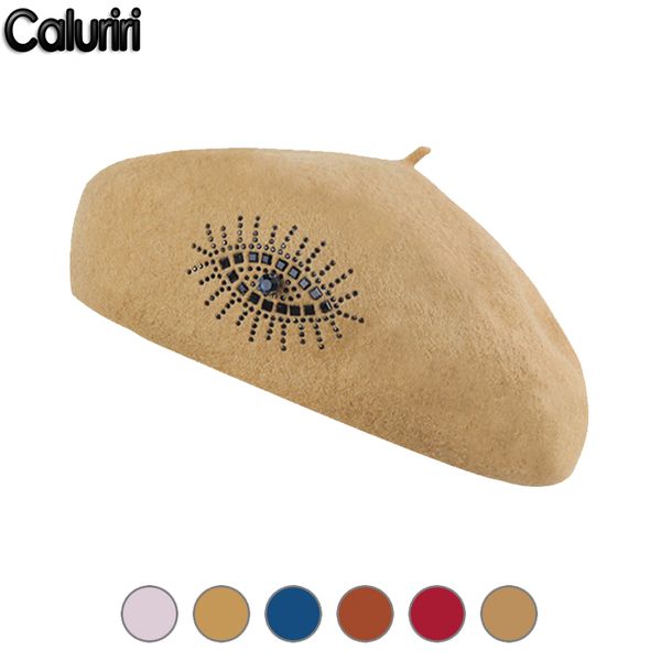 stingy brim hats caluriri wool beret hat women felt british style diamond eye girls lady solid color slouchy winter female, Blue;gray
stingy brim hats caluriri wool beret hat women felt british style diamond eye girls lady solid color slouchy winter female, Blue;gray