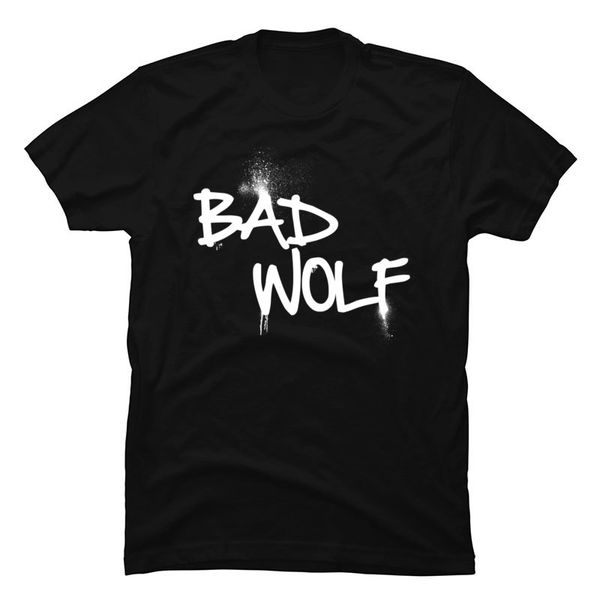 bad wolf letter black t shirt doctor who all cotton family shirts brand new men tshirts camisa women men tees
bad wolf letter black t shirt doctor who all cotton family shirts brand new men tshirts camisa women men tees