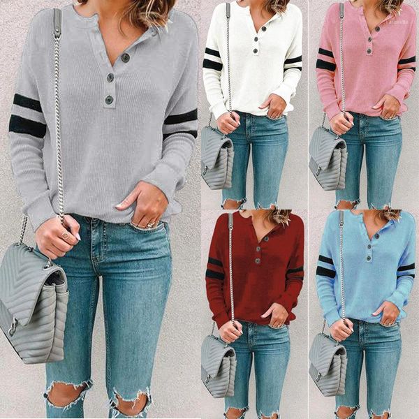 t shirts womens designer loose long sleeve with button autumn fashion casual women tshirts patchwork o neck, White
t shirts womens designer loose long sleeve with button autumn fashion casual women tshirts patchwork o neck, White