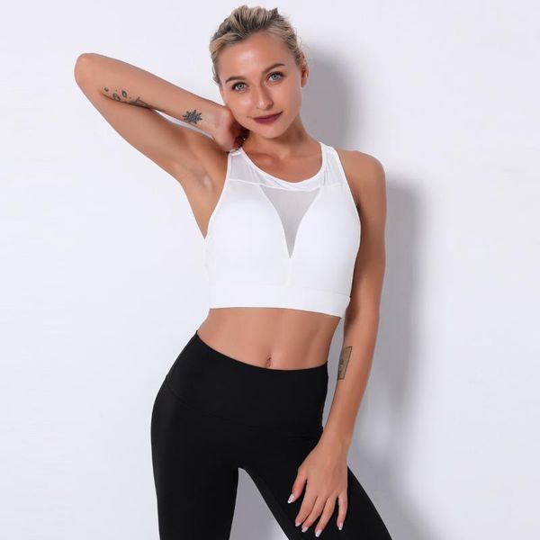 yoga outfits 2021 sports clothing sport padded back bras workout breathable fitness running gym vest, White;red
yoga outfits 2021 sports clothing sport padded back bras workout breathable fitness running gym vest, White;red