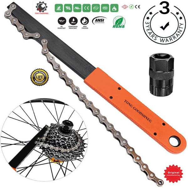 bike chain tools kit,rotor lockring removal wrench chain whip with cassette/bicycle flywheel remover sprocket remover tool pack
bike chain tools kit,rotor lockring removal wrench chain whip with cassette/bicycle flywheel remover sprocket remover tool pack