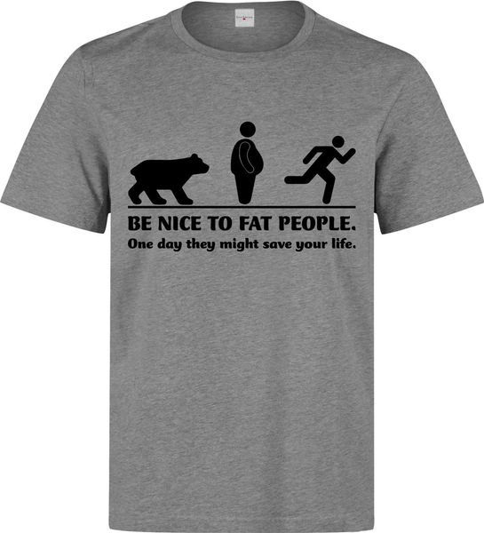 2019 new summer men fashion be nice to fat people funny slogan men's (woman's available) grey t shirt tee shirt
2019 new summer men fashion be nice to fat people funny slogan men's (woman's available) grey t shirt tee shirt