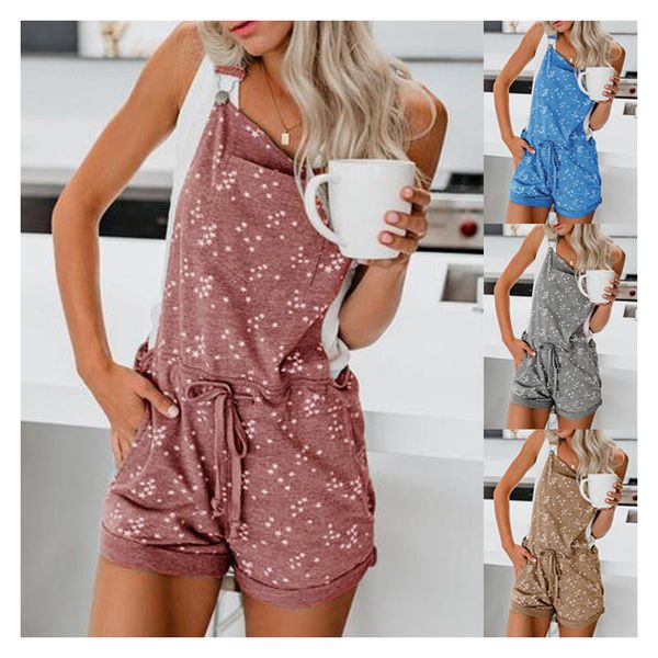 women stars square neck sleeveless pockets lace-up pants playsuit short jumpsuit ladies casual straight printing rompers, Black;white
women stars square neck sleeveless pockets lace-up pants playsuit short jumpsuit ladies casual straight printing rompers, Black;white