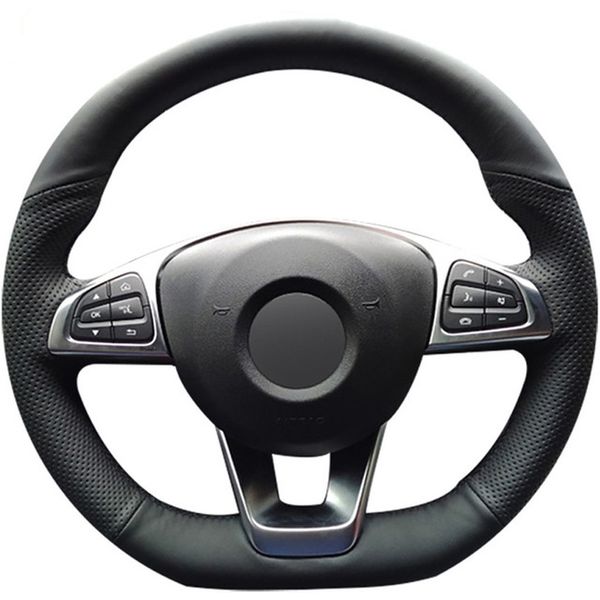 black genuine leather car steering wheel cover for mercedes-benz c200 c250 c300 b250 b260 a200 a250 sport cla220
black genuine leather car steering wheel cover for mercedes-benz c200 c250 c300 b250 b260 a200 a250 sport cla220