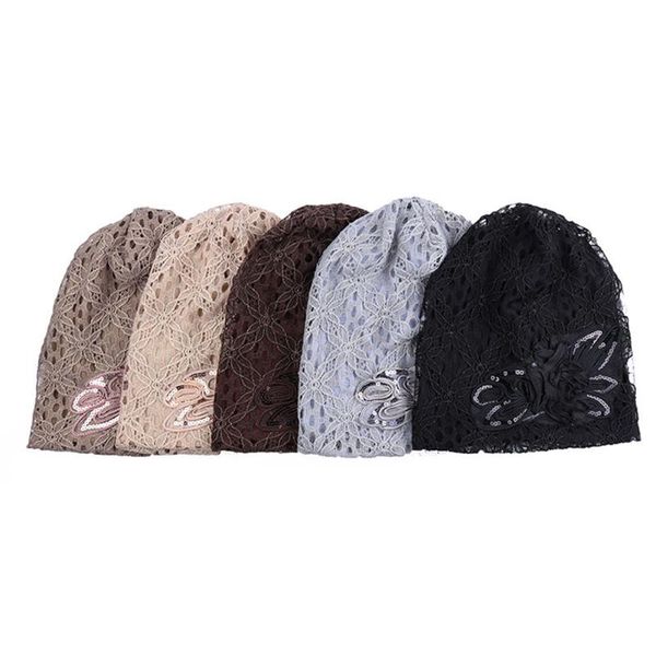 autumn winter 5 colors hollow women's hat lace flower beanie scarf cap double layer hats for women new gorro feminino headwear, Blue;gray
autumn winter 5 colors hollow women's hat lace flower beanie scarf cap double layer hats for women new gorro feminino headwear, Blue;gray