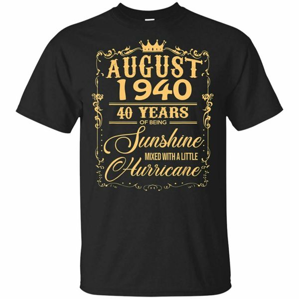 август 1940 t shirt 79 лет солнечный день рождения black, navy t-shirt s-3xl вокруг шеи tee shirt
август 1940 t shirt 79 лет солнечный день рождения black, navy t-shirt s-3xl вокруг шеи tee shirt