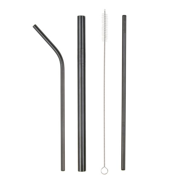 4pcs reusable stainless steel smoothie straws, cleaning brush with lint storage pouch, never rust, crack or scratched
4pcs reusable stainless steel smoothie straws, cleaning brush with lint storage pouch, never rust, crack or scratched