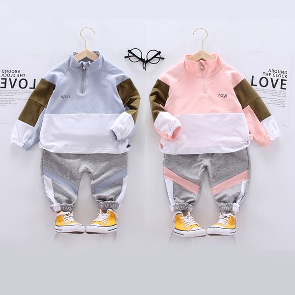 spring autumn fashion kids boy girl clothes sets + trousers child boys girls casual cotton clothing suits, White
spring autumn fashion kids boy girl clothes sets + trousers child boys girls casual cotton clothing suits, White