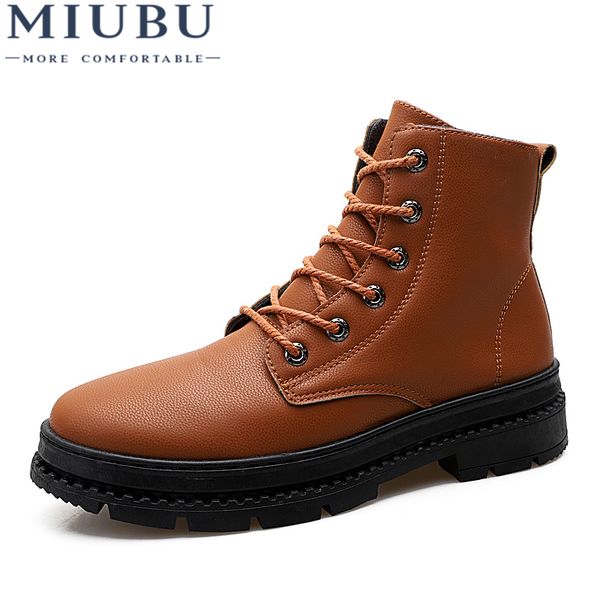 miubu autumn winter warm ankle zipper boots shoes male business casual genuine leather quality slip on high-boots man, Black
miubu autumn winter warm ankle zipper boots shoes male business casual genuine leather quality slip on high-boots man, Black