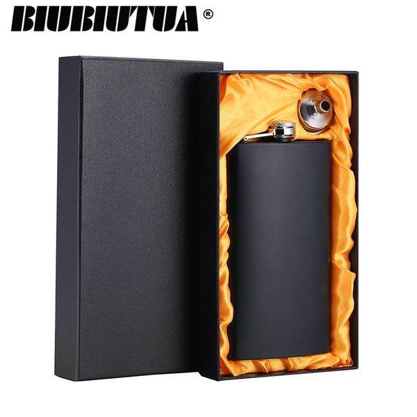 biubiutua black 12oz alcohol flask stainless steel mini flasks outdoor portable wine hip flask t200216
biubiutua black 12oz alcohol flask stainless steel mini flasks outdoor portable wine hip flask t200216