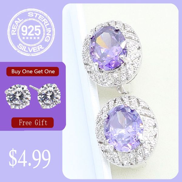 hoop & huggie geometric purple amethyst 925 silver earrings for women clip jewelry gift, Golden;silver
hoop & huggie geometric purple amethyst 925 silver earrings for women clip jewelry gift, Golden;silver
