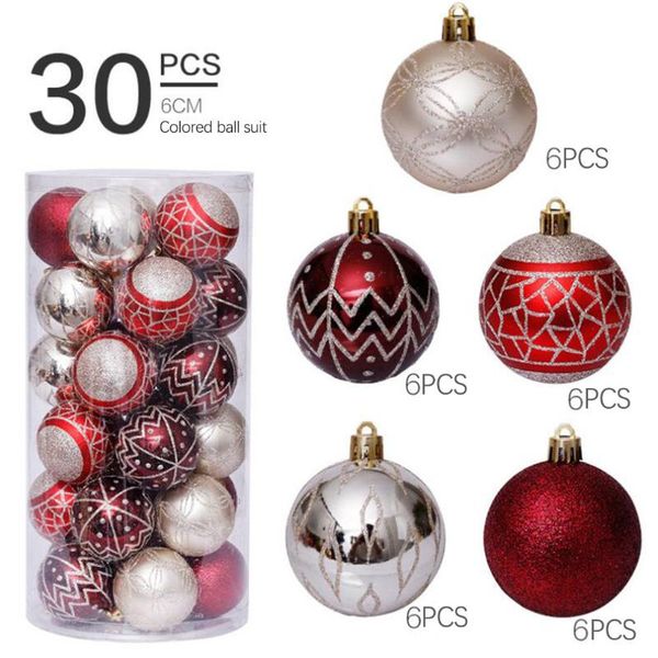 30pcs christmas tree xmas balls decorations baubles party wedding ornament happy new year christmas ball ornament
30pcs christmas tree xmas balls decorations baubles party wedding ornament happy new year christmas ball ornament