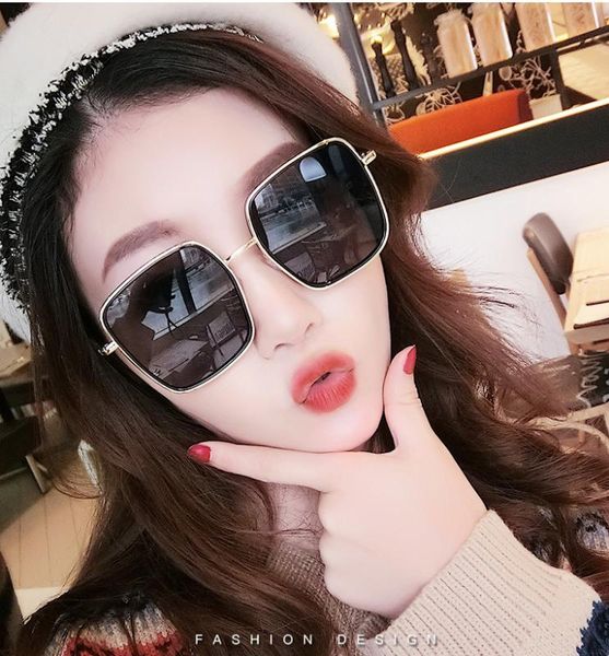 sunglasses fashion metal women brand designer retro square big sun glasses gradient travel uv400 mujer, White;black
sunglasses fashion metal women brand designer retro square big sun glasses gradient travel uv400 mujer, White;black