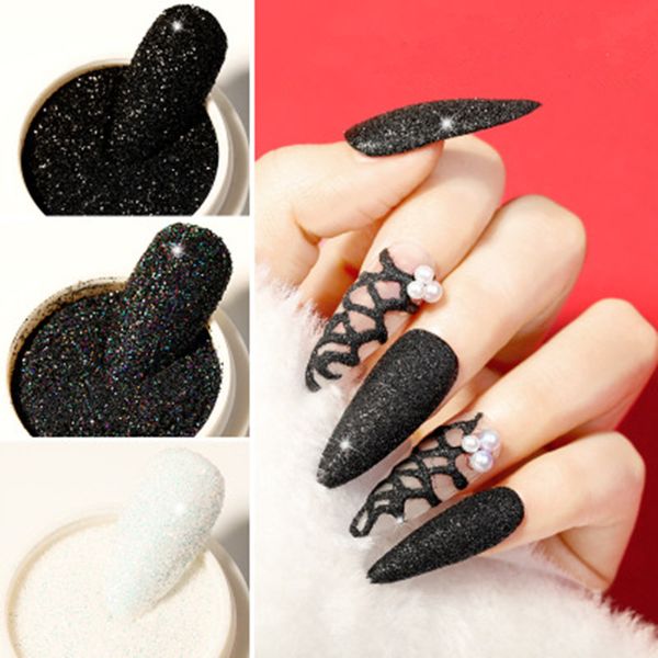 nail glitter 1jar black white starlight effect powder matte laser pigment dust uv gel polish diy nailart decorations tip, Silver;gold
nail glitter 1jar black white starlight effect powder matte laser pigment dust uv gel polish diy nailart decorations tip, Silver;gold