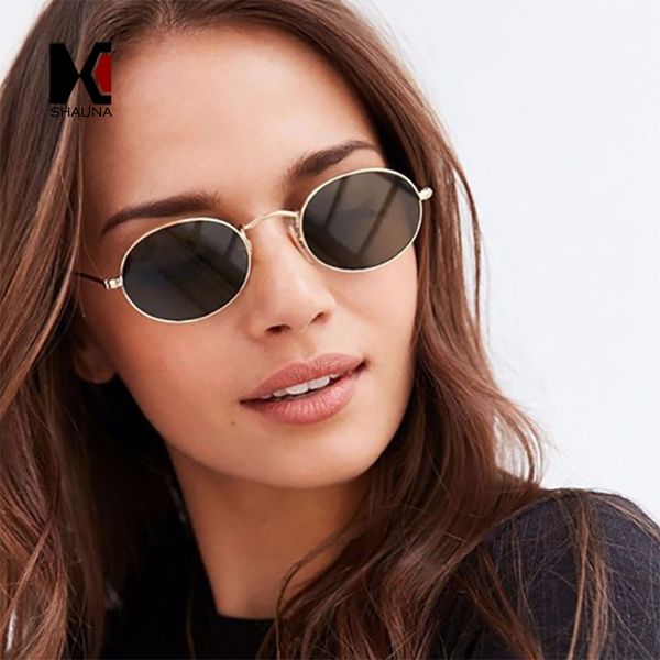 shauna classic stainless steel frame ladies pink reflective oval sunglasses retro men mirror coating shades uv400, White;black
shauna classic stainless steel frame ladies pink reflective oval sunglasses retro men mirror coating shades uv400, White;black