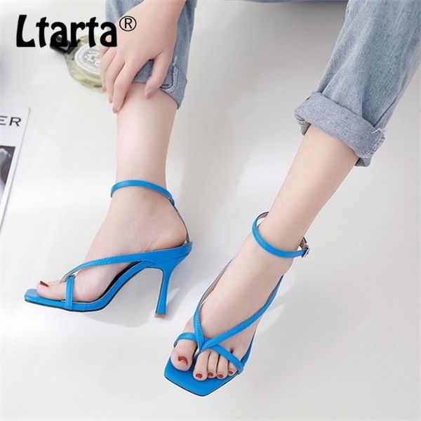 ltarta 2020 summer fashion square head clip toe fine heel high heel hollow word buckle women's sandals cwf 0925, Black
ltarta 2020 summer fashion square head clip toe fine heel high heel hollow word buckle women's sandals cwf 0925, Black