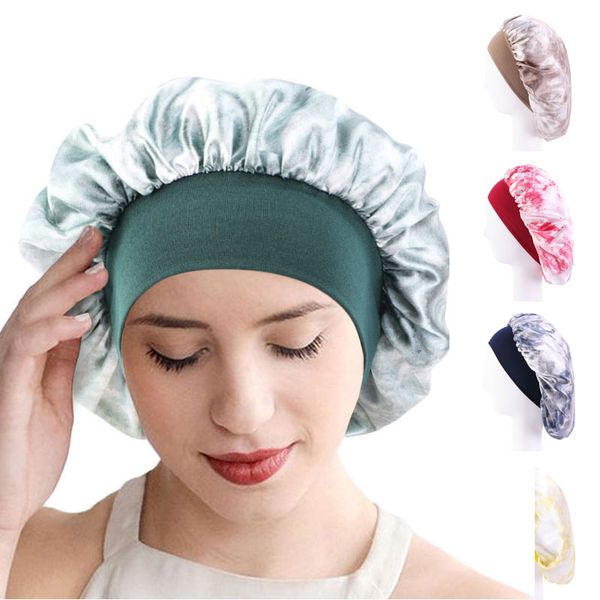 30cm width women's satin hair bonnet for sleeping silk hair wrap lili and bathing cap nightcap for women men cap bonnet, Blue;gray
30cm width women's satin hair bonnet for sleeping silk hair wrap lili and bathing cap nightcap for women men cap bonnet, Blue;gray