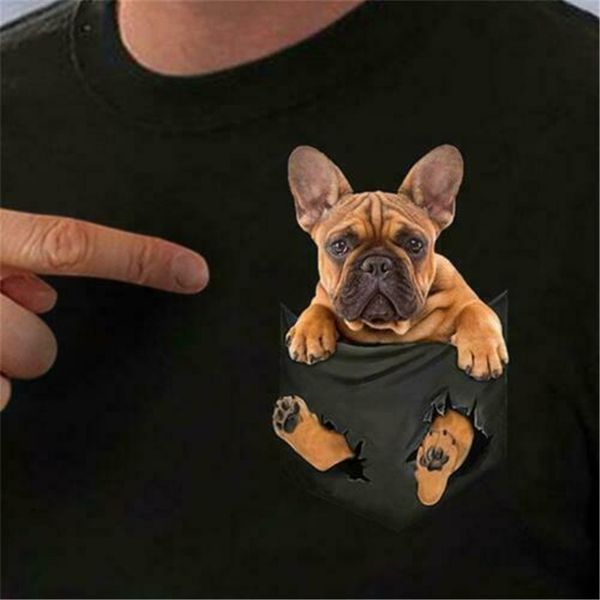 french bulldog in pocket men t-shirt cotton s-6xl customize tee shirt 
french bulldog in pocket men t-shirt cotton s-6xl customize tee shirt