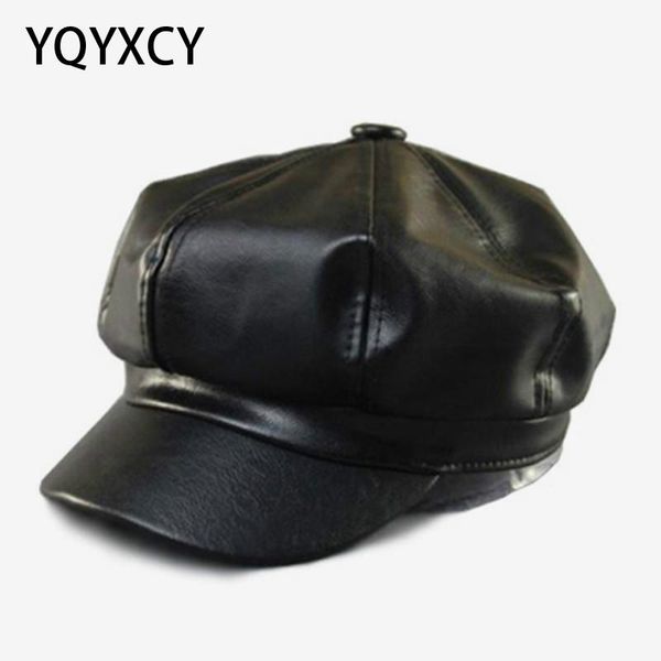 berets pu leather beret hat winter hats for women men painter sboy cap male vintage female black boinas 11.11, Blue;gray
berets pu leather beret hat winter hats for women men painter sboy cap male vintage female black boinas 11.11, Blue;gray