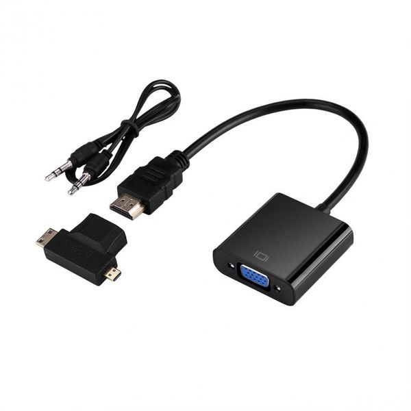 hdmi to vga adapter with audio cable t-type micro mini hdmi connector for hdtv xbox ps3 ps4 laptv box
hdmi to vga adapter with audio cable t-type micro mini hdmi connector for hdtv xbox ps3 ps4 laptv box