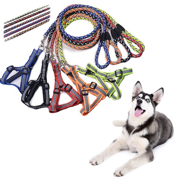 dog collars & leashes chest strap leash adjustable reflective cats dogs rope pets collar harness nylon running for small large
dog collars & leashes chest strap leash adjustable reflective cats dogs rope pets collar harness nylon running for small large