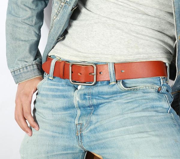 vintage 100% genuine leather belt for men natural cow leather men's belt male strap for jeans or pants y200520, Black;brown
vintage 100% genuine leather belt for men natural cow leather men's belt male strap for jeans or pants y200520, Black;brown