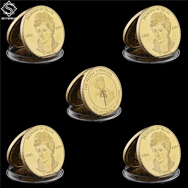 5pcs uk british princess diana craft the royal wales original 1oz gold plated souvenir coin gifts
5pcs uk british princess diana craft the royal wales original 1oz gold plated souvenir coin gifts