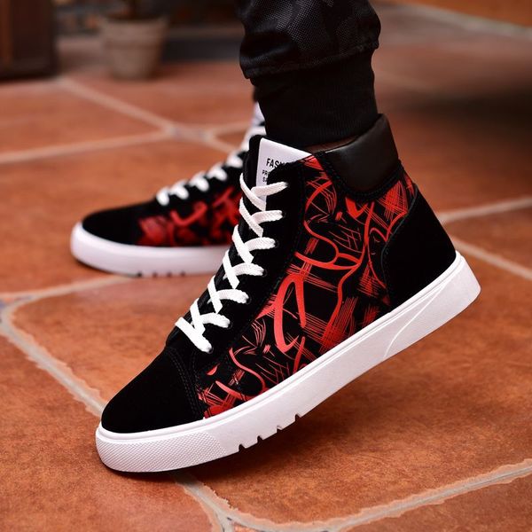 men boots spring autumn mixed colors fashion trend outdoor high casual shoes 2020 new 15486, Black
men boots spring autumn mixed colors fashion trend outdoor high casual shoes 2020 new 15486, Black