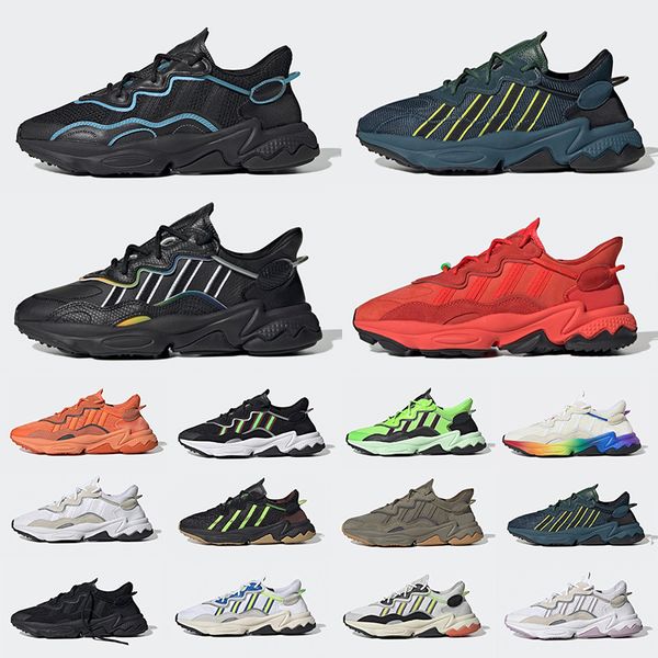 King Push Ozweego Men Women running Shoes Era Pack Reflective Xeno Black Bright Cyan Pusha T Taped Seams leather trainers Sports Sneakers
King Push Ozweego Men Women running Shoes Era Pack Reflective Xeno Black Bright Cyan Pusha T Taped Seams leather trainers Sports Sneakers