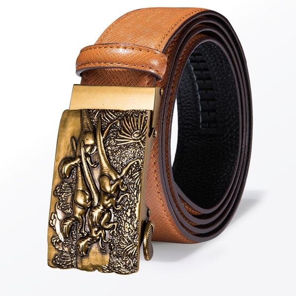 новая мода светло-коричневый желтый кожаный пояс с золотой пряжкой автоматические ремни для мужчин мода ratchet ремни мужской, Black;brown 
новая мода светло-коричневый желтый кожаный пояс с золотой пряжкой автоматические ремни для мужчин мода ratchet ремни мужской, Black;brown