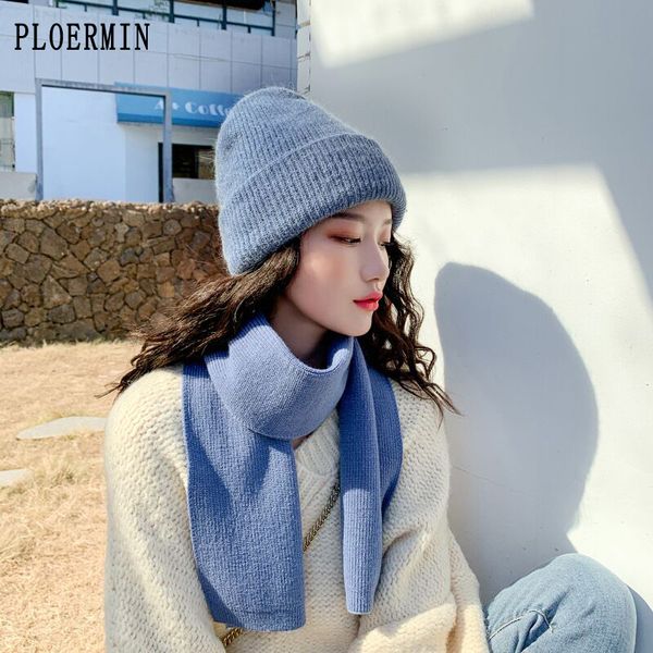 beanie/skull caps 2021 winter wool blend knitted hat scarf 2pcs set for women skullies beanies warm thick ears outdoor ski cap, Blue;gray
beanie/skull caps 2021 winter wool blend knitted hat scarf 2pcs set for women skullies beanies warm thick ears outdoor ski cap, Blue;gray
