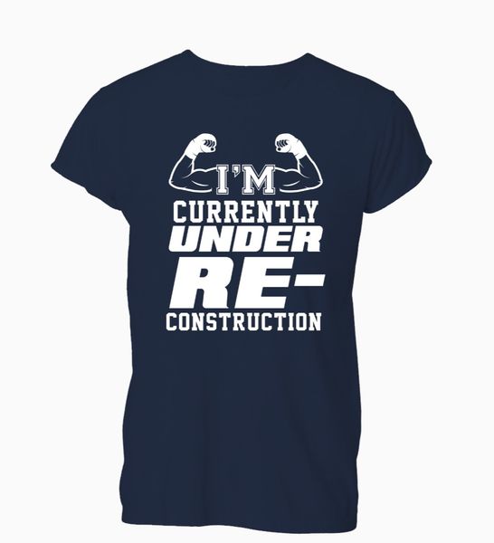 2019 fashion summer t-shirt currently under reconstruction gyms workout t-shirt tshirt mens womens tee shirt
2019 fashion summer t-shirt currently under reconstruction gyms workout t-shirt tshirt mens womens tee shirt