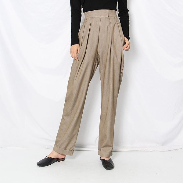 superaen solid wide leg pants 2020 autumn new fashion high waist pleated casual loose radish woman pants, Black;white
superaen solid wide leg pants 2020 autumn new fashion high waist pleated casual loose radish woman pants, Black;white