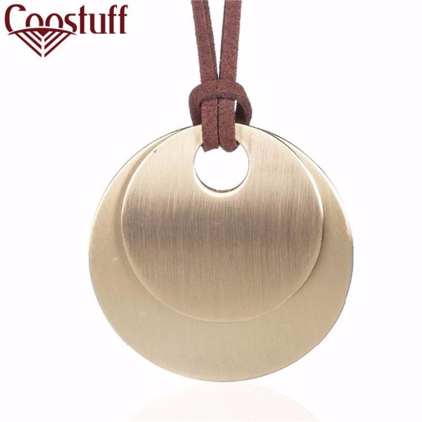 2020 women jewelry statement necklace women bronze pendant fashion vintage choker long rope necklaces & pendants for, Silver
2020 women jewelry statement necklace women bronze pendant fashion vintage choker long rope necklaces & pendants for, Silver