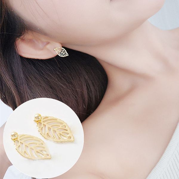 stud punk leaves earrings for women exquisite gold color leaf 2021 small vintage earings party jewelry gift, Golden;silver
stud punk leaves earrings for women exquisite gold color leaf 2021 small vintage earings party jewelry gift, Golden;silver