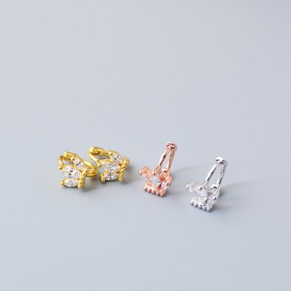 new 925 sterling silver earrings fashion zircon mini crown screw stud earring ear bone nails wild trend woman girl ear jewelry
new 925 sterling silver earrings fashion zircon mini crown screw stud earring ear bone nails wild trend woman girl ear jewelry