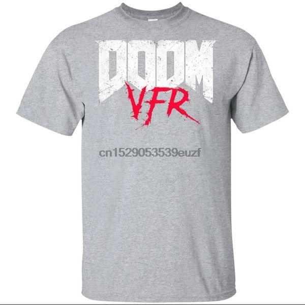 doom vfr logo symbol classic t-shirt black-navy for men-women-youth tee shirt