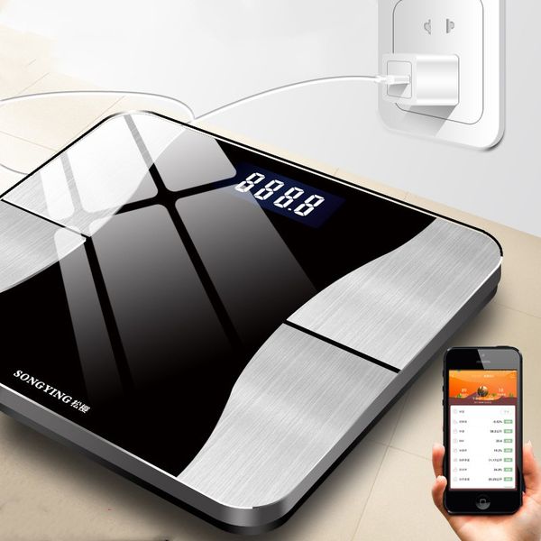 usb household smart weight scale precision fat scale weighing electronic health body fat weighing
usb household smart weight scale precision fat scale weighing electronic health body fat weighing