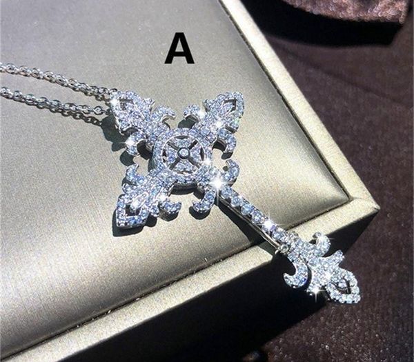 new fashion men women necklace 18k white gold plated sparkle cz pendant necklace for men women nice88, Silver
new fashion men women necklace 18k white gold plated sparkle cz pendant necklace for men women nice88, Silver